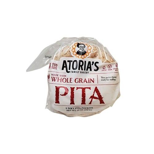 Atoria's Whole Grain Pita Bread (12 oz)