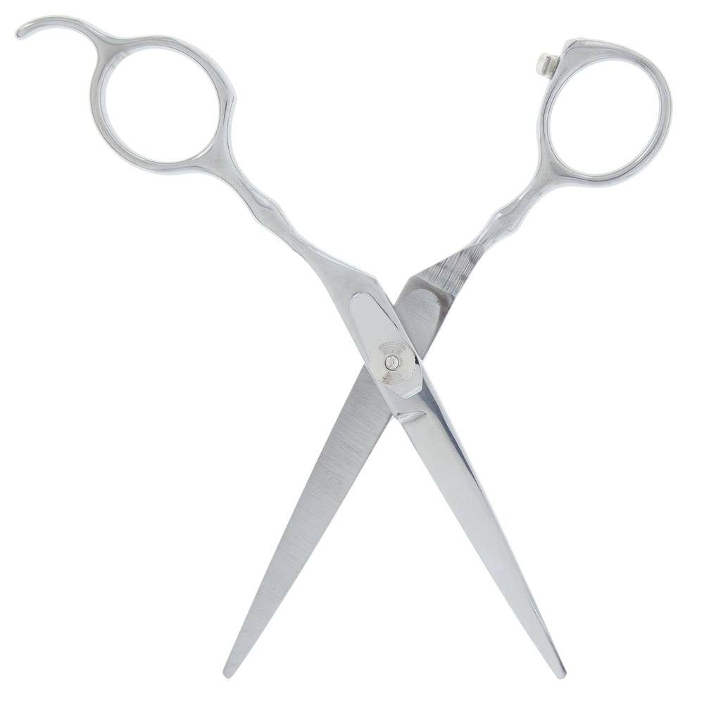 Top Paw Metal Straight Pet Hair Scissors (6.5 in)