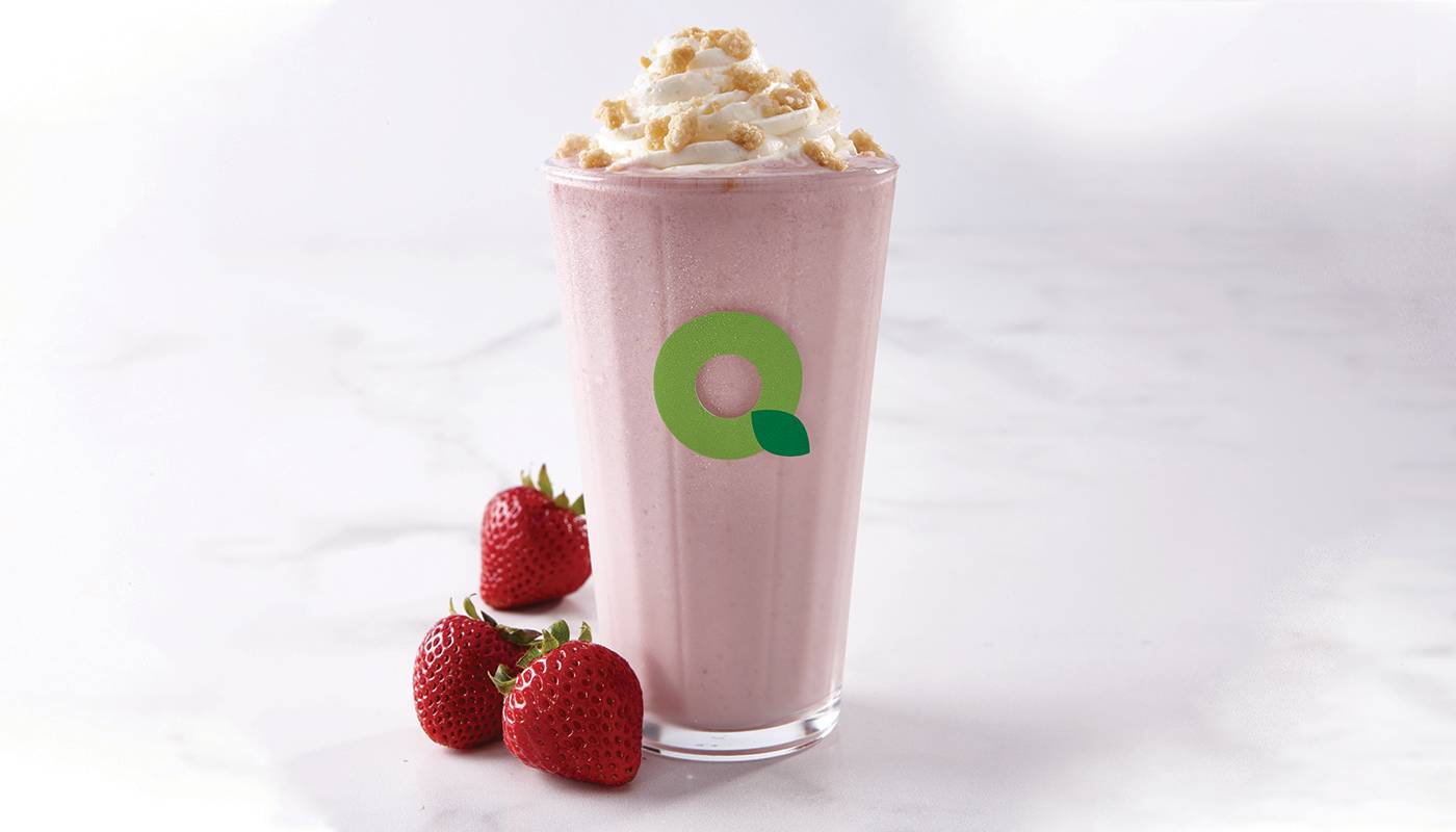 Strawberry Shake 16 oz