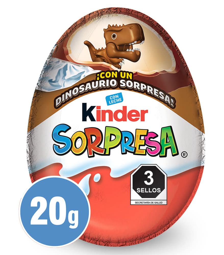 Kinder · Sorpresa huevo de chocolate tortugas ninja (21 g)