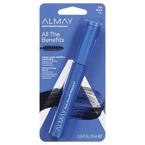Almay One Coat Multi-Benefit Mascara - 0.24 oz