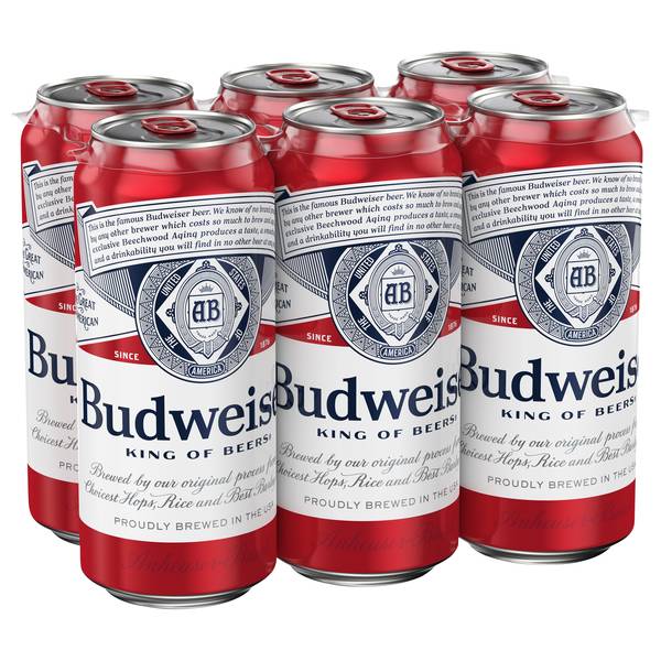 Budweiser Beer 6Pk