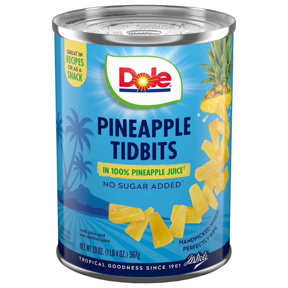 Dole Pineapple Tidbits in Juice