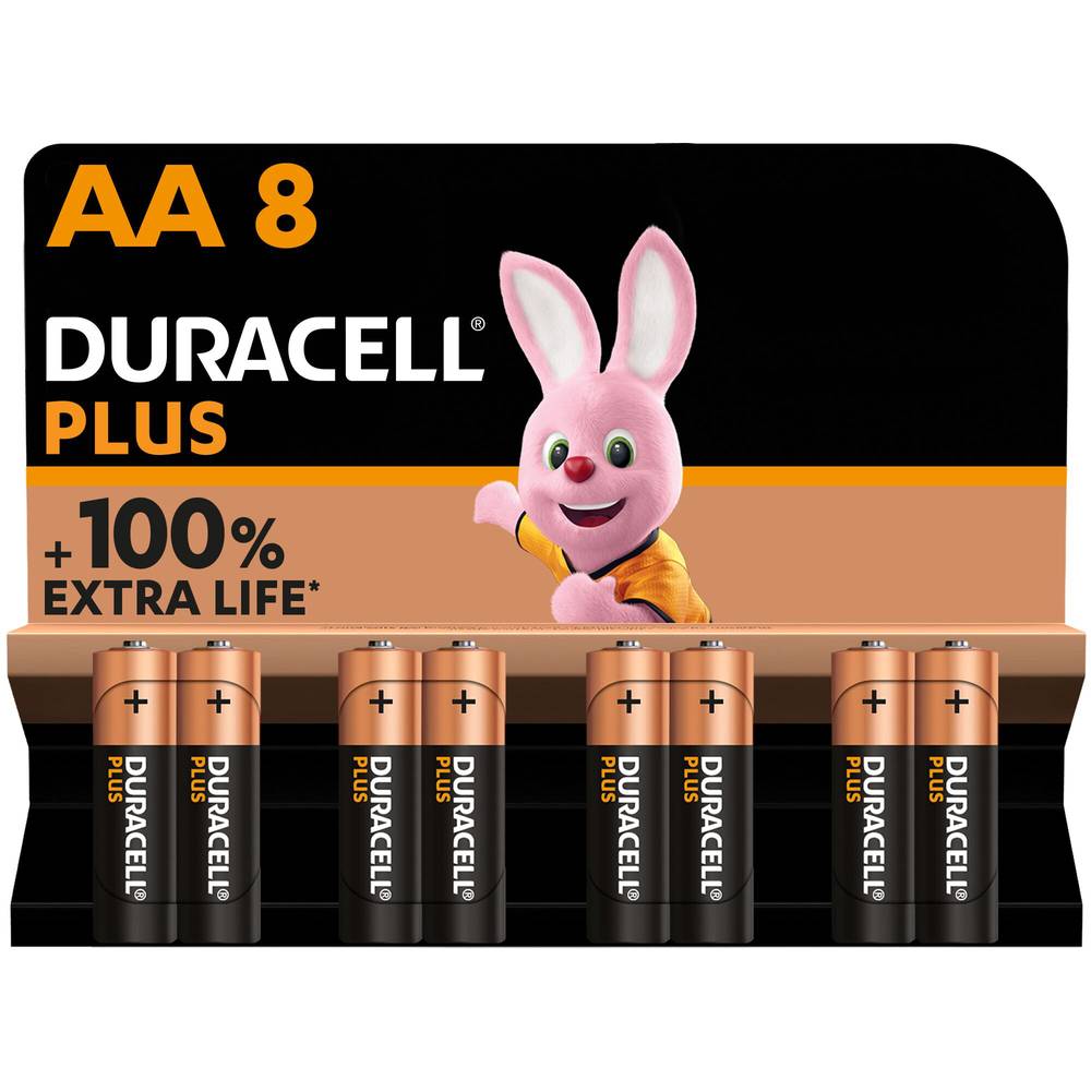 Duracell - Plus piles alcalines aa