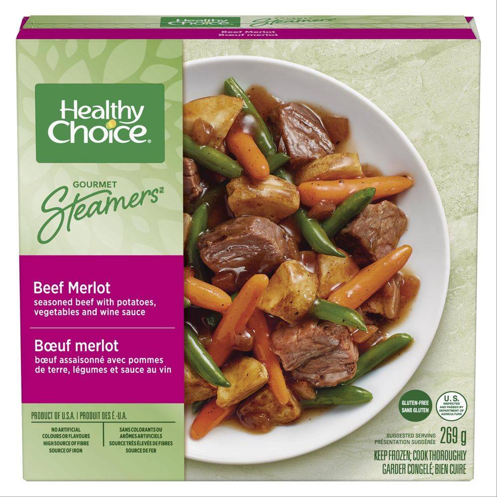 Healthy choice healthy choice boeuf merlot - power bowls meatless be'f stir fry (262 g)