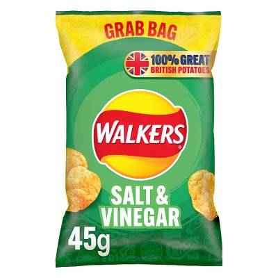 Walkers Salt & Vinegar Crisps (45g)