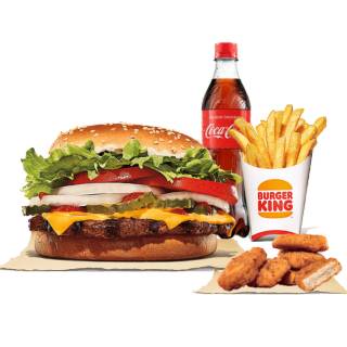 Combo Whopper ® con queso + 6 Nuggets