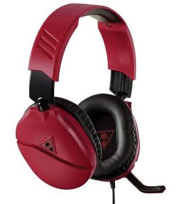 Turtle Beach Gaming Headset For Playstation, Red-Black