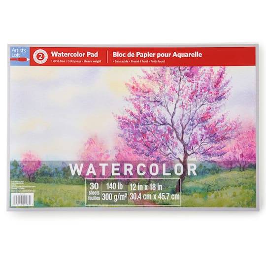 Level 2 Watercolor Pad By Artist'S Loft