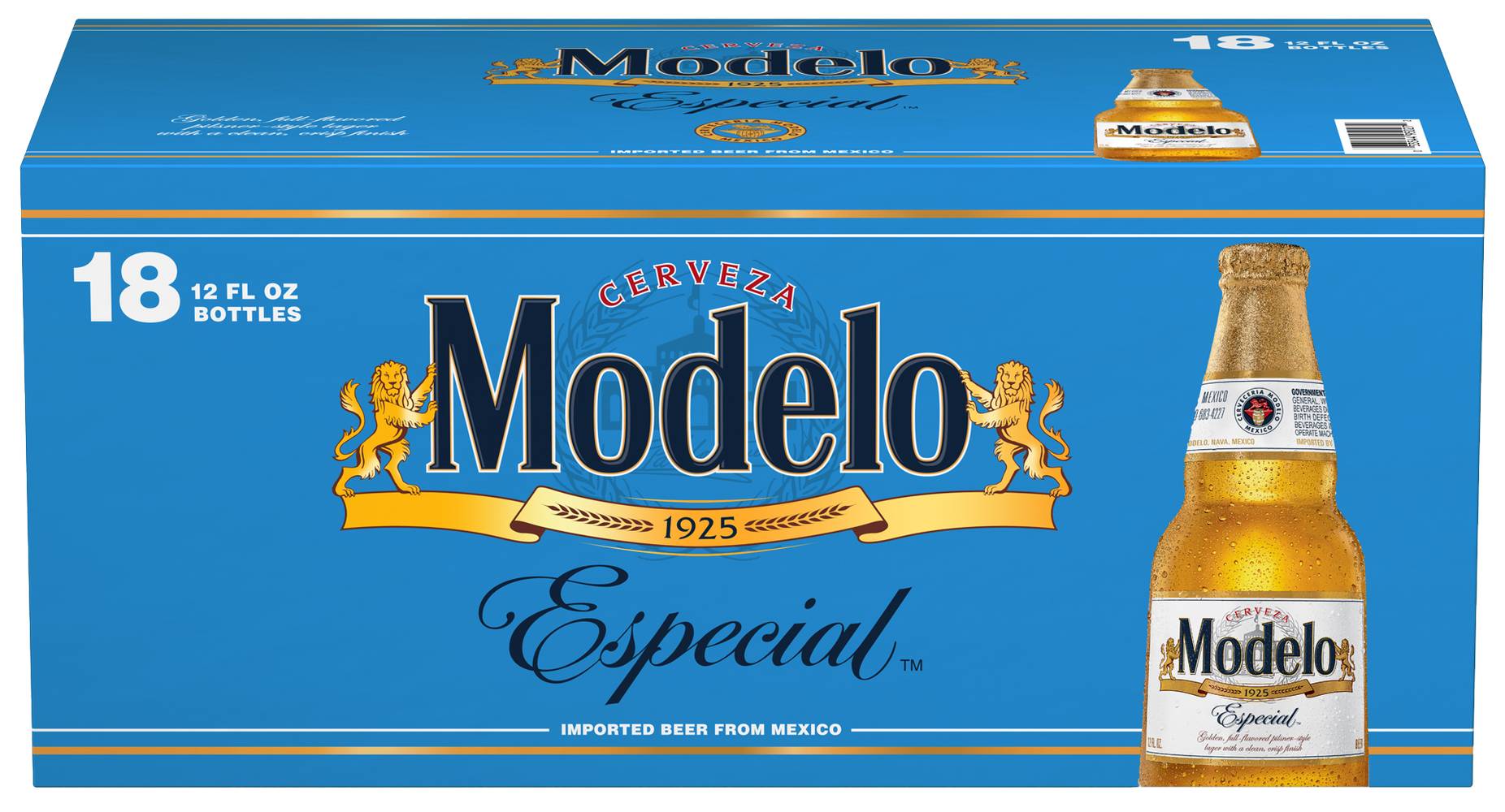 Modelo Especial Mexican Beer (18 x 12 fl oz)