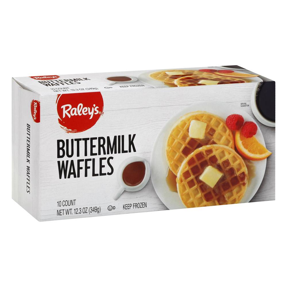 Raley'S Waffles, Buttermilk 12.3 Oz