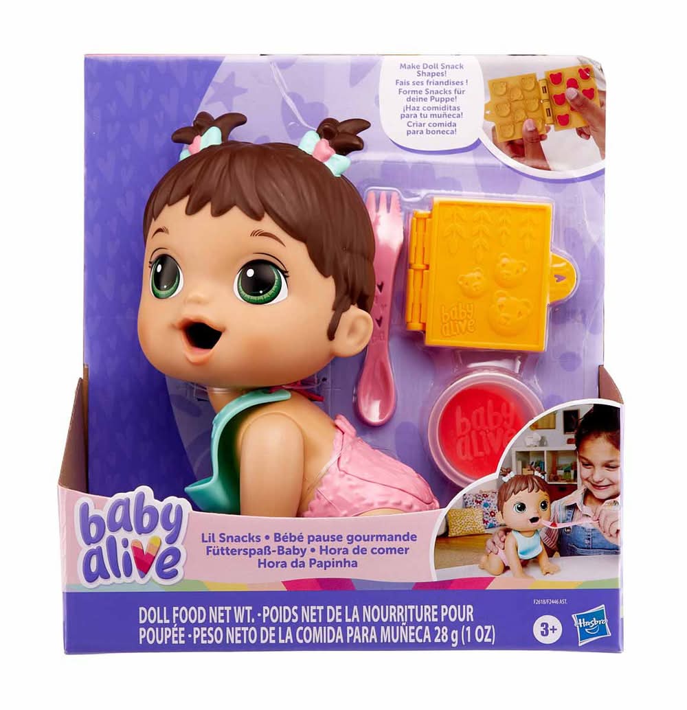 Baby Alive Lil Snacks Doll Food Set Assorted