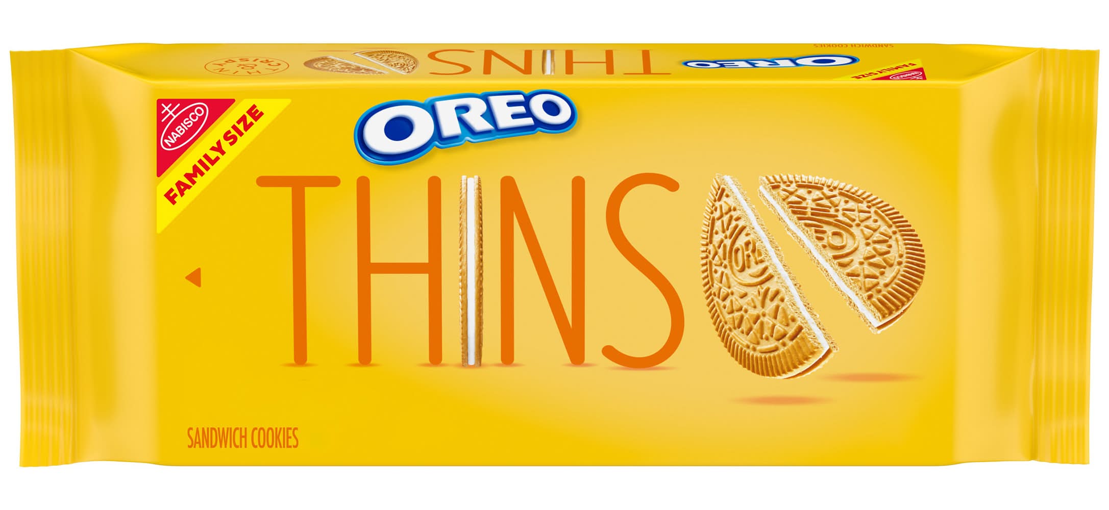 Oreo Thins Golden Sandwich Cookies (11.78 oz)