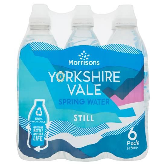 Morrisons Still Spring Water (6 x 500ml)