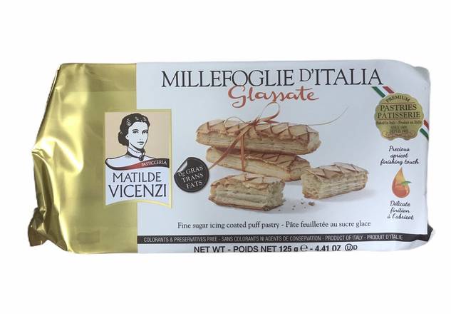 Matilde Vicenzi Millefoglie D'italia Glazed Cookies (125 g)