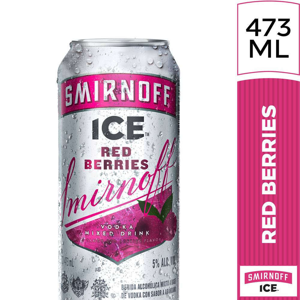 Smirnoff ice red berries 5° (473 ml)