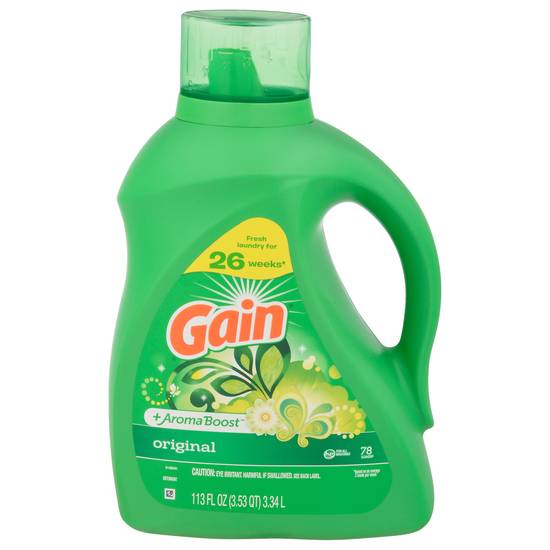 Gain Original +Aroma Boost Detergent