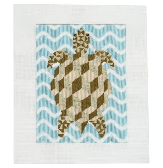 Jonathan Adler x Michaels Geometric Turtle Needlepoint Kit, 10.63x8.07 in