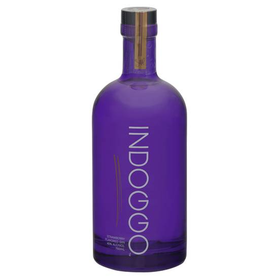 Indoggo Strawberry Flavored Gin (750 ml) Delivery Near You Uber Eats