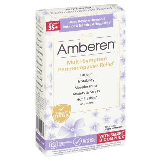 Amberen Multi-Symptom Capsules Perimenopause Relief (60 ct)