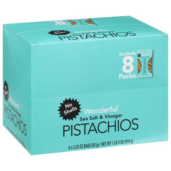 Wonderful Pistachios Bag Box (sea salt & vinegar)