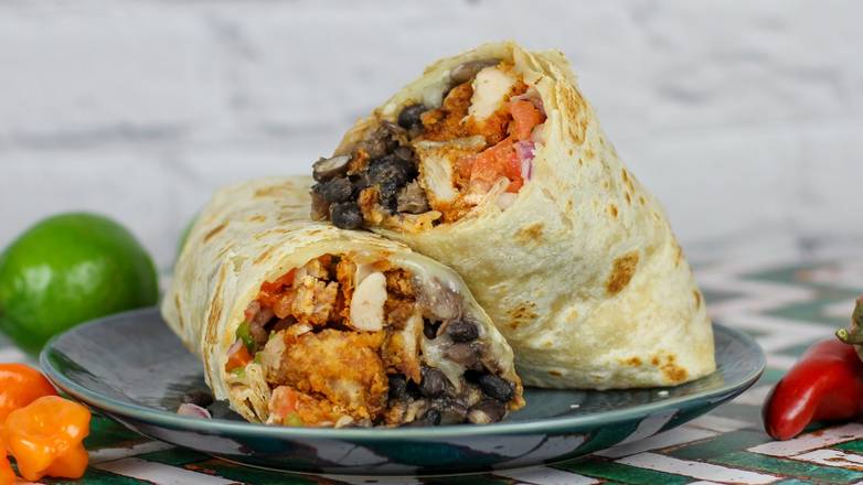 Fried Chicken Burrito