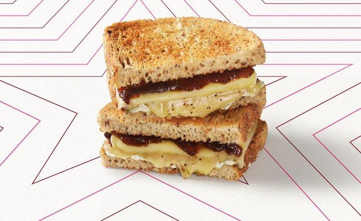 Brie & Caramelised Onion Toastie