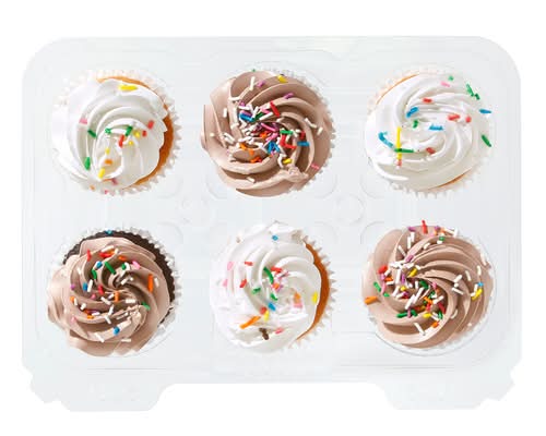 Assorted Cupcakes (300 g, 6 ct)