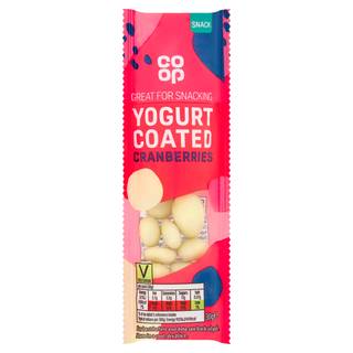 Co-op Yogurt Coated Cranberries 30g