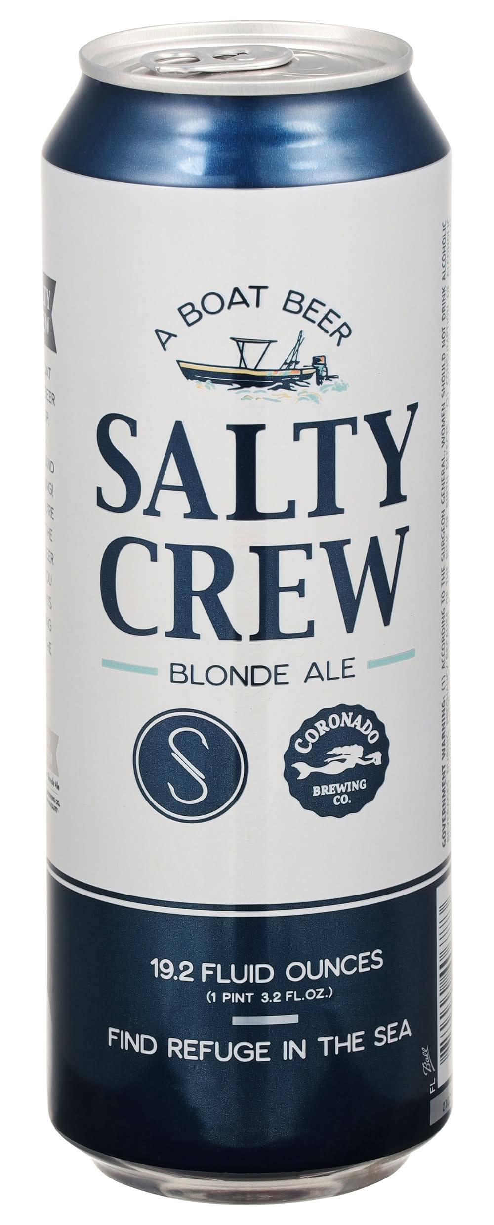 Coronado Brewing Co. Salty Crew Blonde Ale Beer Can (19.2 fl oz)
