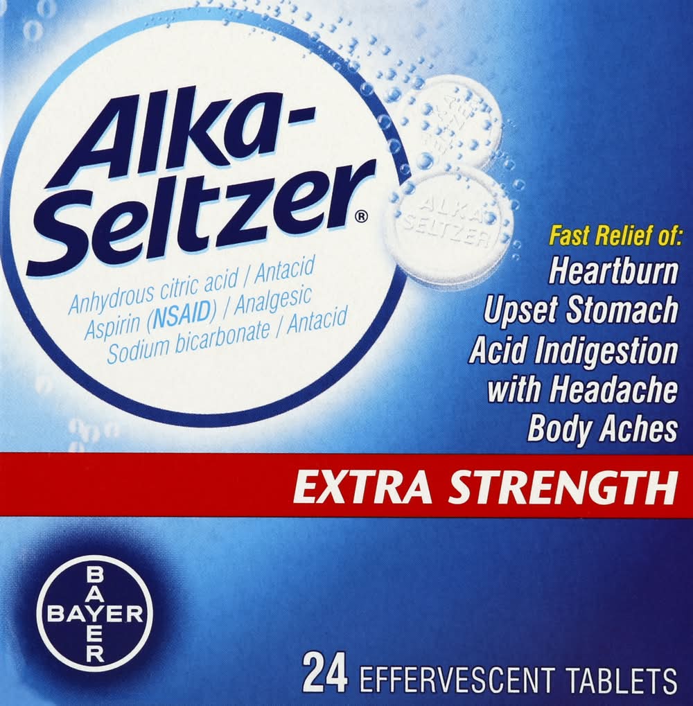 Alka-Seltzer Antacid Analgesic (24 ct)