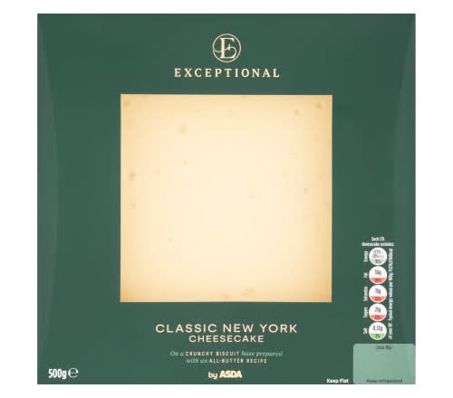 ASDA Classic New York Cheesecake (500g)