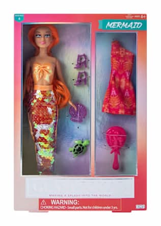 Glam Squad Mermaid Doll Caucasian Series 4