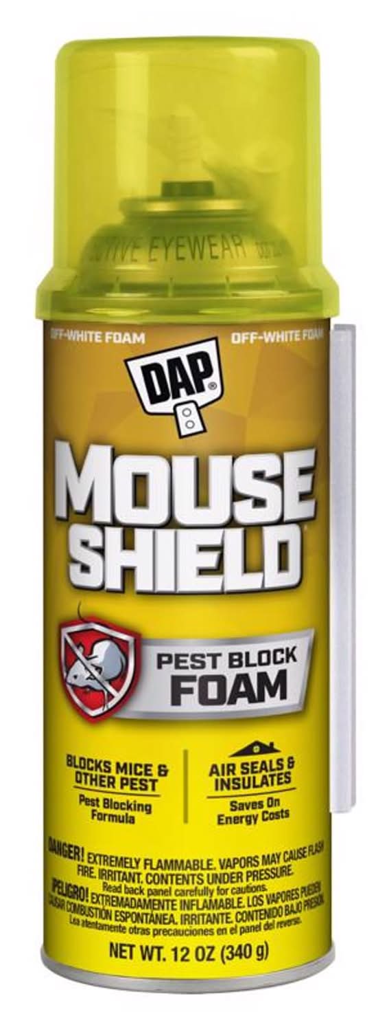 Touch 'N Foam Mouse Shield Off White Polyurethane Foam Foam Sealant 12 Oz