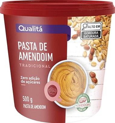 Qualitá · Pasta de amendoim tradicional (500 g)