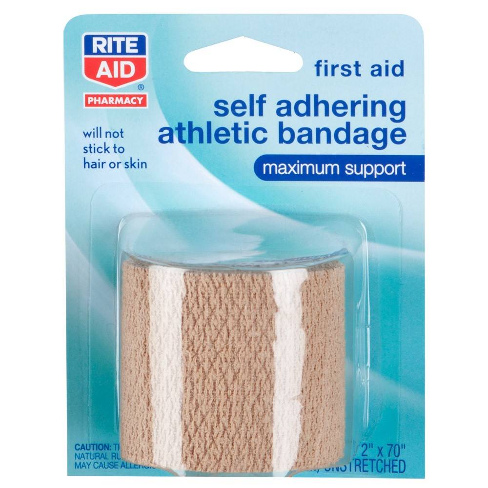 Rite Aid First Aid Self Adhering Athletic Bandage Maximum Support