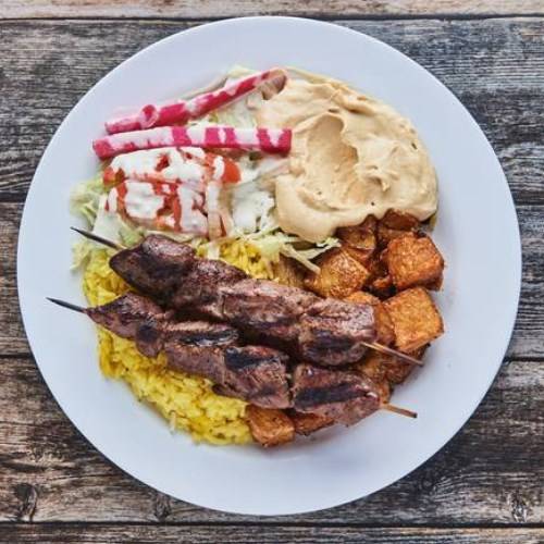 Assiette de shish kabab / Shish Kabab Plate