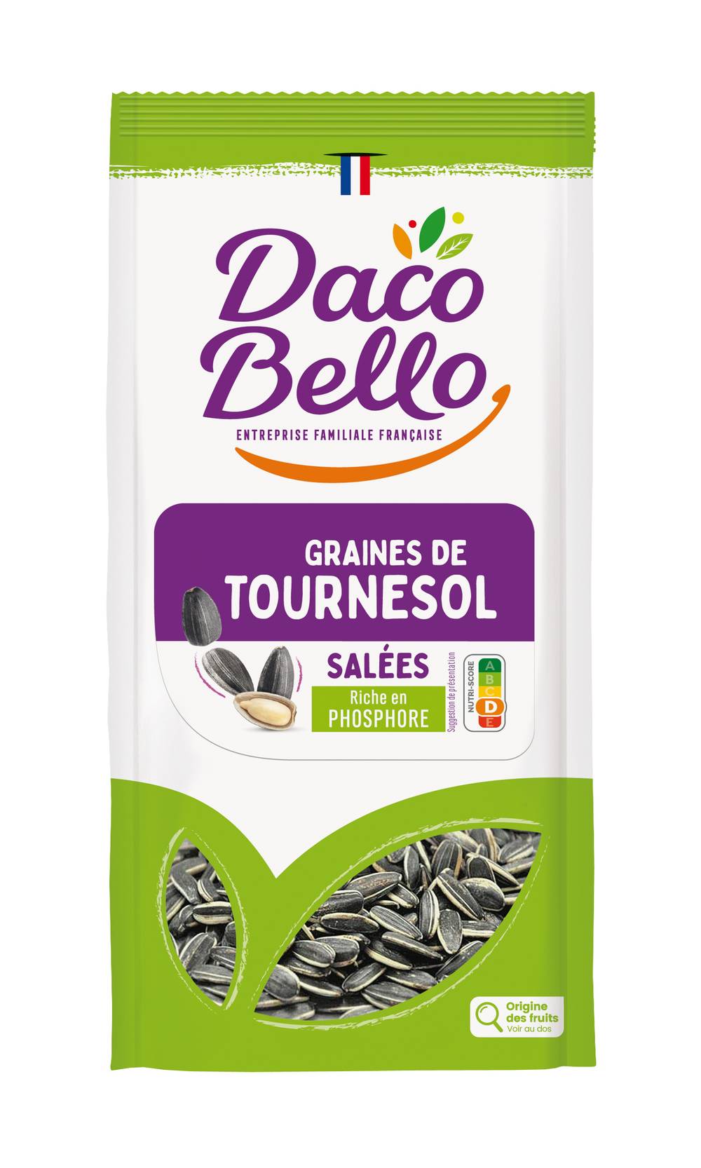 Daco Bello - Graines de tournesol grillées salées (150g)