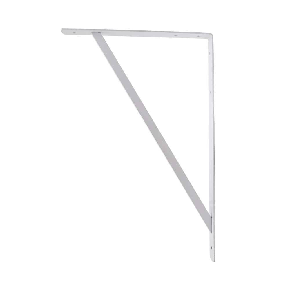 Everbilt 20 In. X 13 In. White Heavy-Duty Shelf Bracket