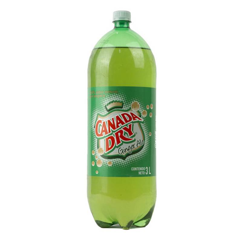 Canada dry gaseosa ginger ale (3 l)