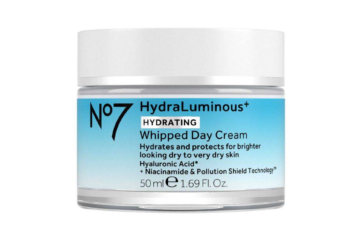 No7 HydraLuminous+ Whipped Day Cream 50ml