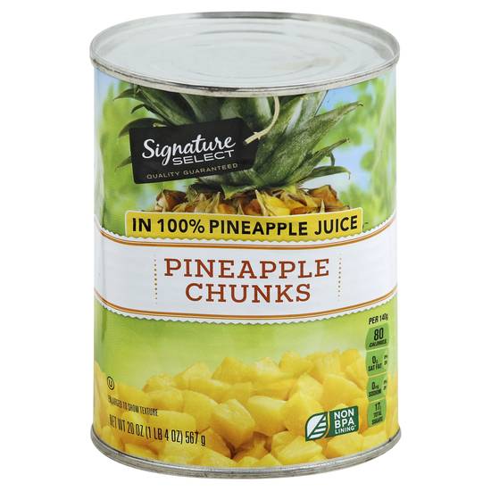 Signature Select Pineapple Chunks in Juice (20 oz)