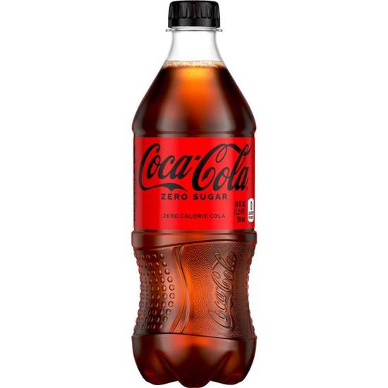 Bottled Coke Zero 20 oz.