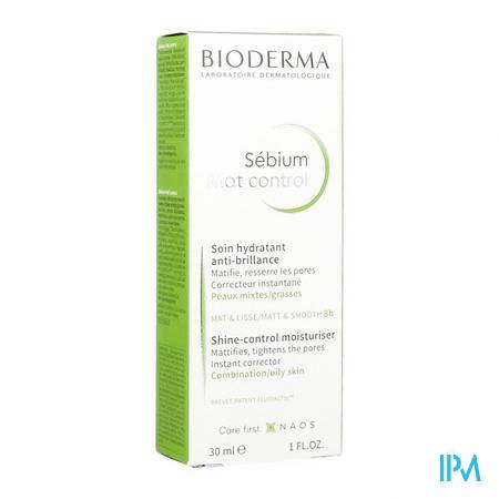 Bioderma Sebium Mat Control Soin 30ml Soins hydratant - Soins du visage