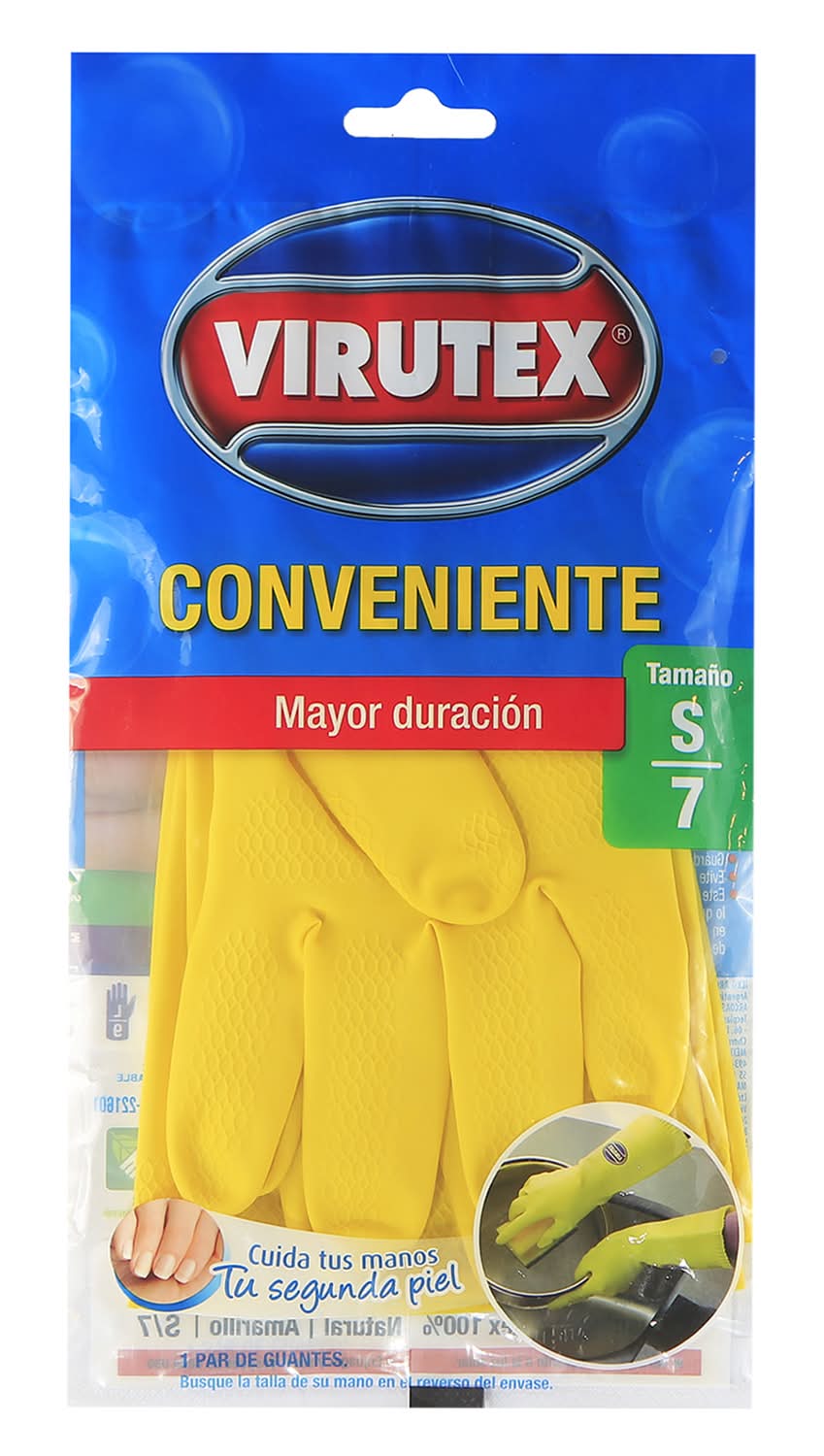 Virutex · Guantes conveniente - S - Amarillo