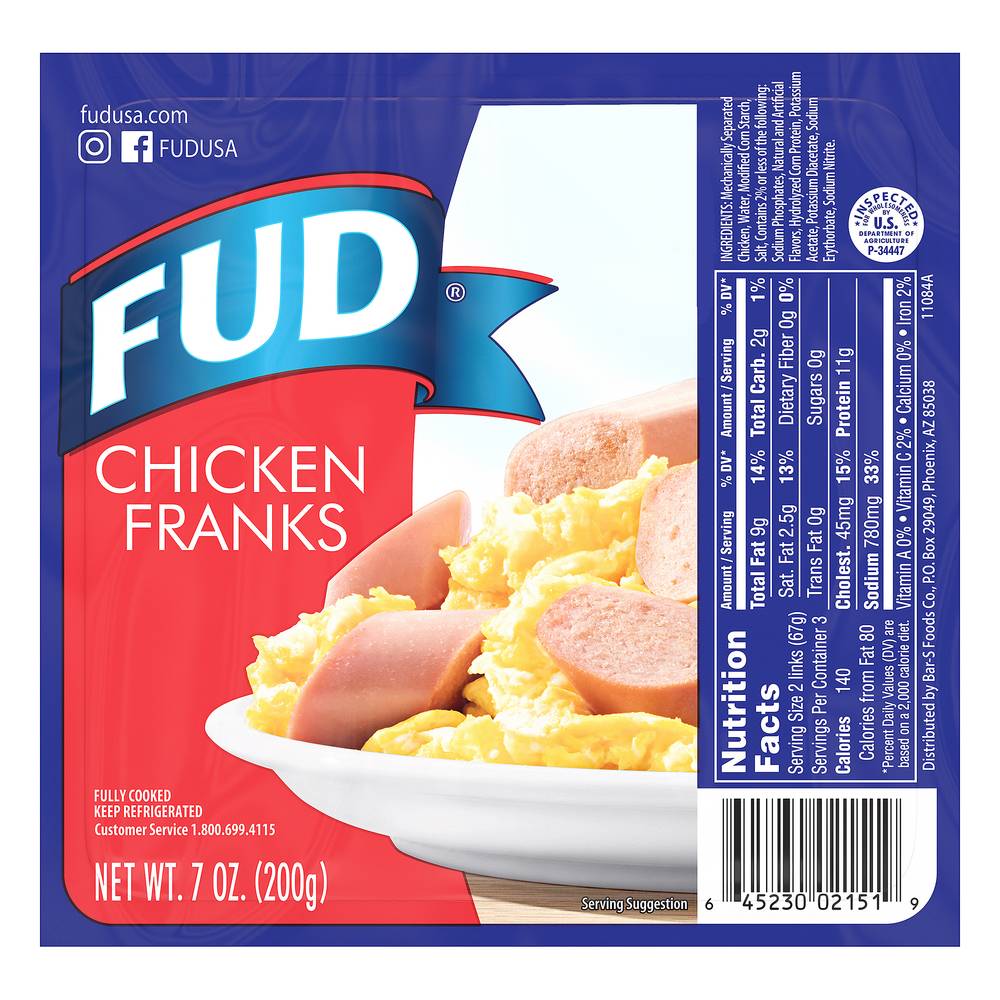 FUD Chicken Franks