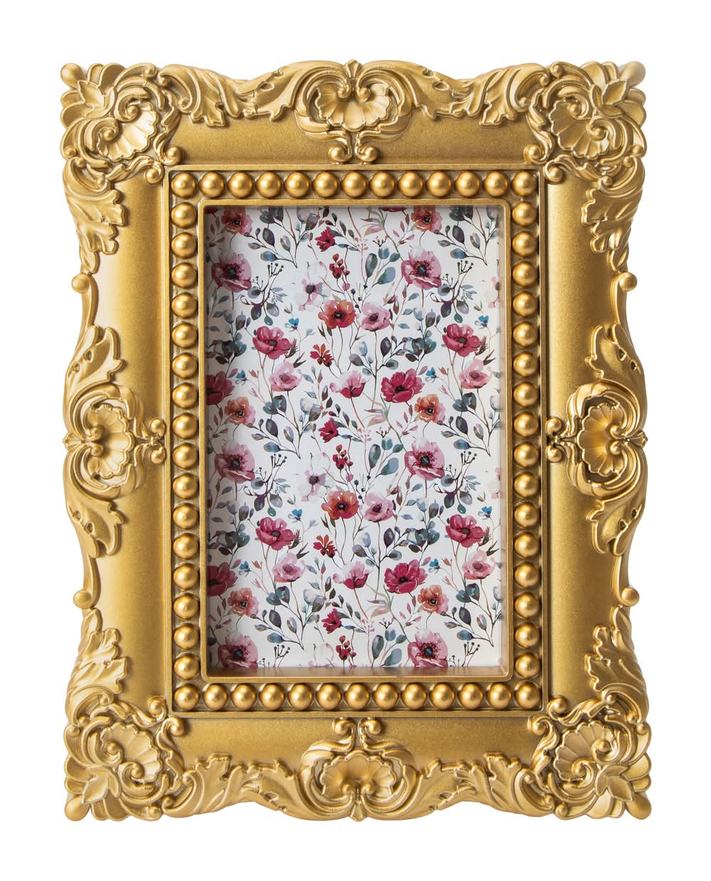 Gold Metallic Photo Frame Gold