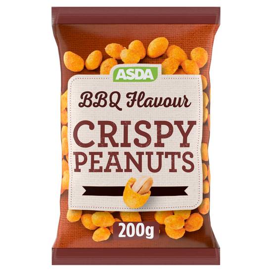 Asda BBQ Flavour Crispy Peanuts 200g