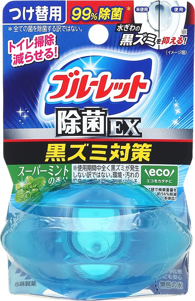 ブルーレット 液体ブルーレットおくだけ除菌EX つけ替用 - スーパーミントの香り (67mL)