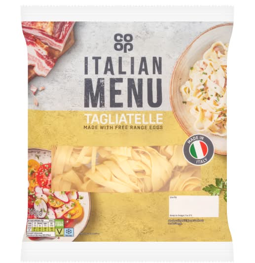 Co-op Italian Menu Tagliatelle Pasta (300g)